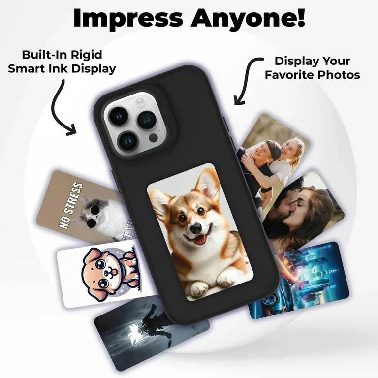 E-ink Smart Shield phone case