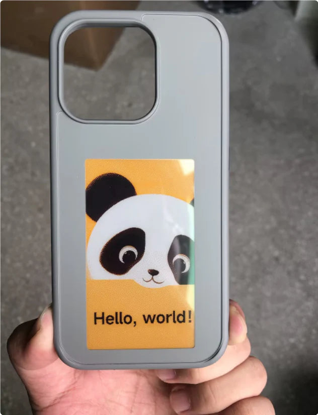 E-ink Smart Shield phone case
