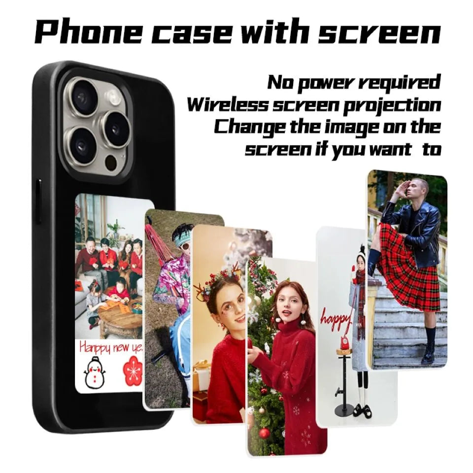 E-ink Smart Shield phone case