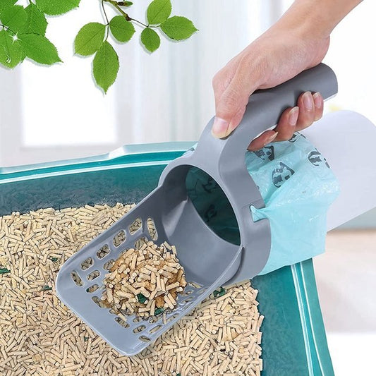 Streamline Your Cat's Litter Box Maintenance with the Cat Litter Shovel Scoop!